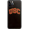 University of Southern California USC Logo Black Distressed iPhone 11 Pro Skin